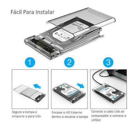 Case Hd Externo 2.5 Notebook