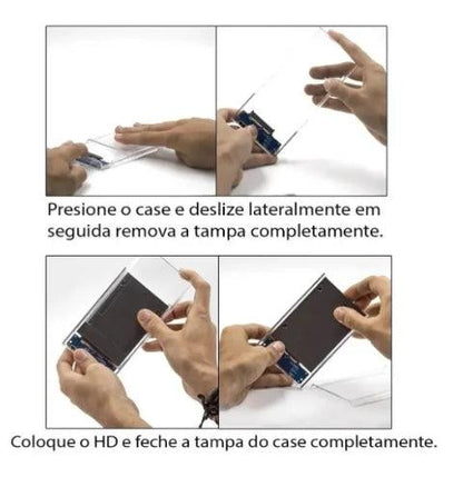 Case Hd Externo 2.5 Notebook