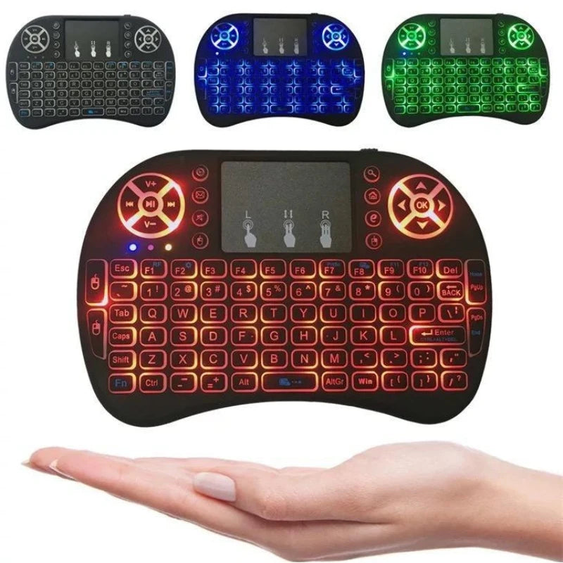 Mini Teclado Controle Sem Fio  - Verde Lunar