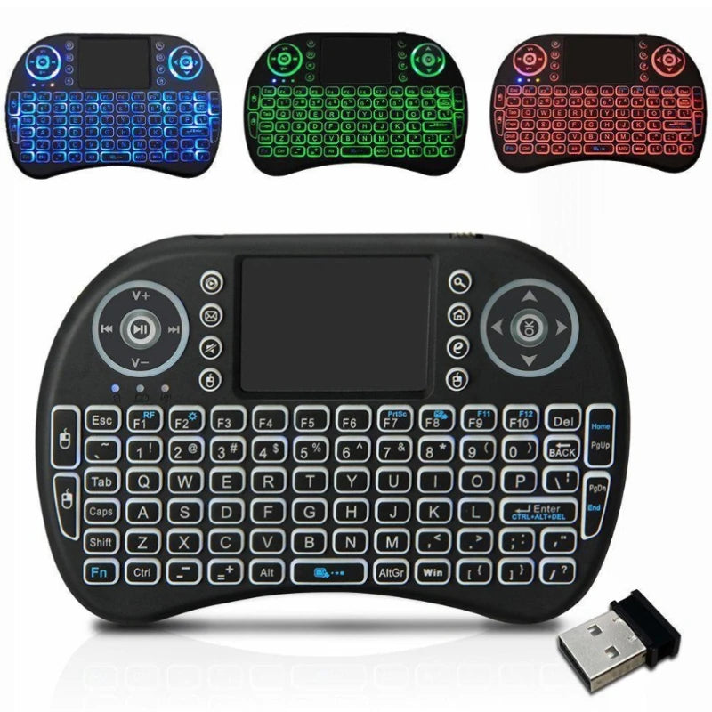 Mini Teclado Controle Sem Fio  - Verde Lunar