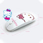 Hello Kitty Mouse sem fio Bluetooth Ultrafino Silencioso