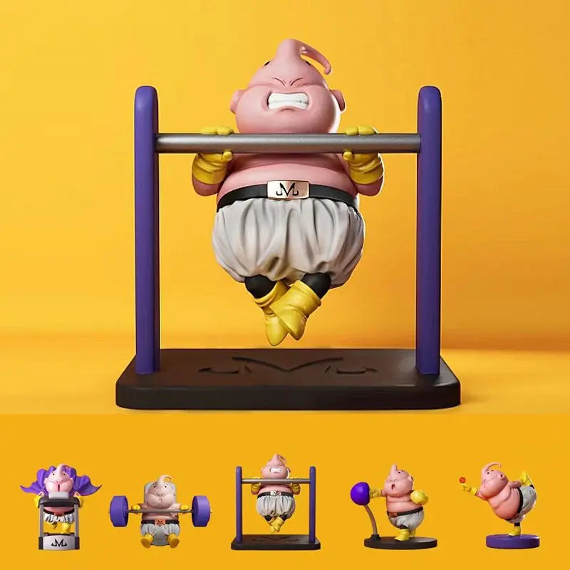 Boneco Majin Buu Dragon Ball Z - Verde Lunar