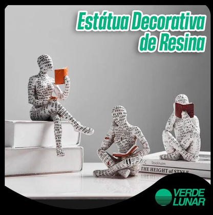 Estátua Decorativa de Resina