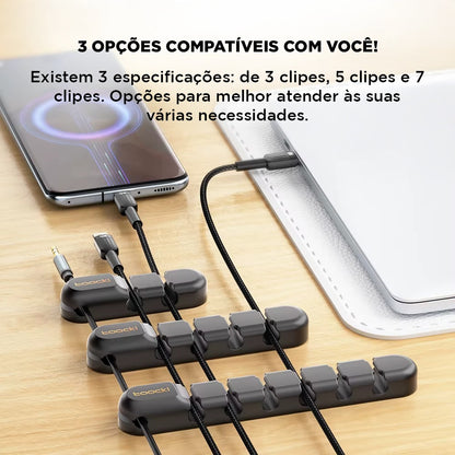 Organizador de Cabos – Praticidade e Organização para Seu Espaço!