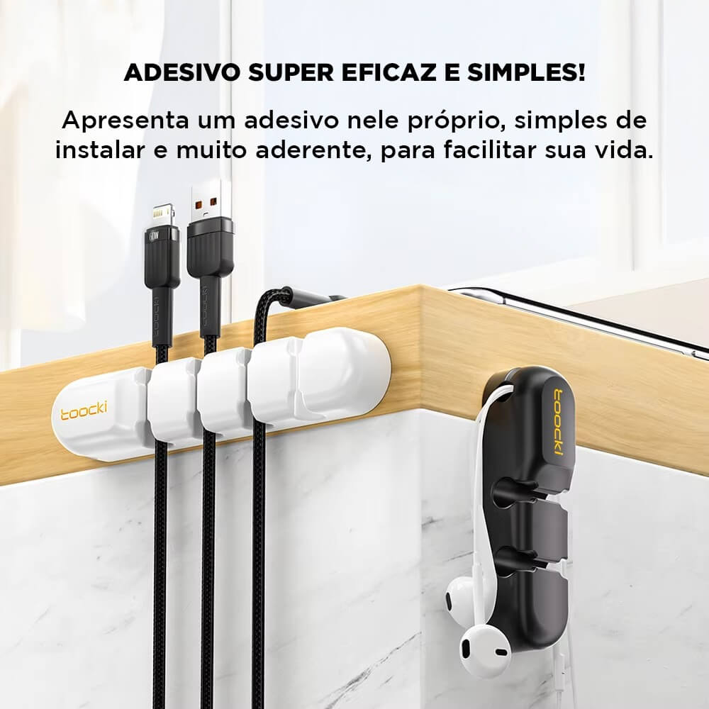 Organizador de Cabos – Praticidade e Organização para Seu Espaço!