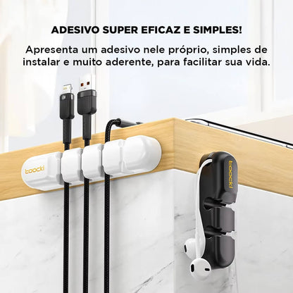 Organizador de Cabos – Praticidade e Organização para Seu Espaço!