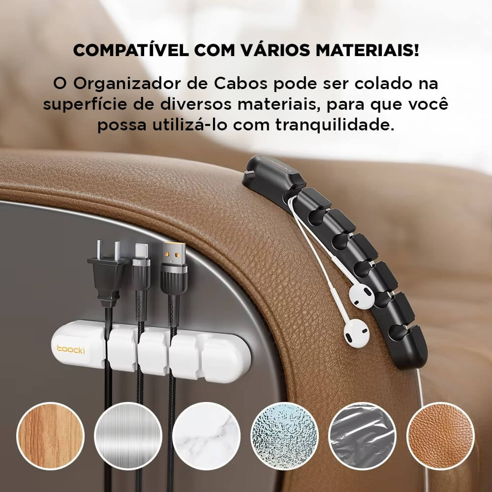 Organizador de Cabos – Praticidade e Organização para Seu Espaço!