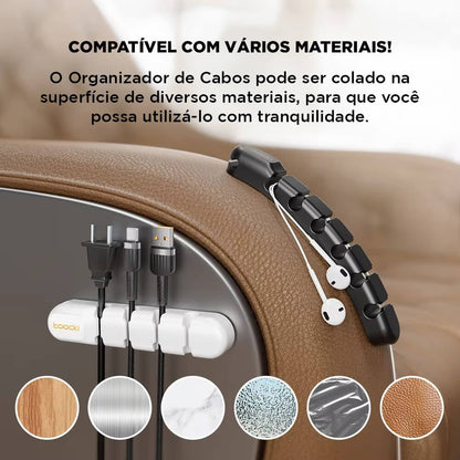 Organizador de Cabos – Praticidade e Organização para Seu Espaço!