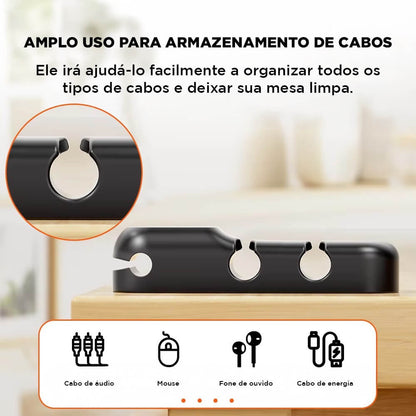 Organizador de Cabos – Praticidade e Organização para Seu Espaço!